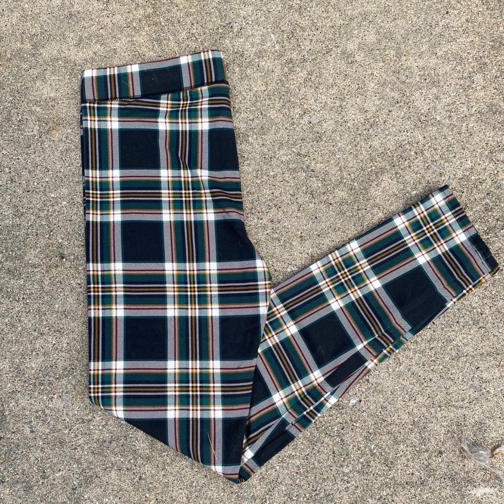 American eagle plaid leggings